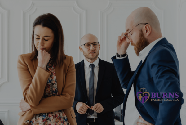 A couple having an argument. Kissimmee Divorce Attorney.