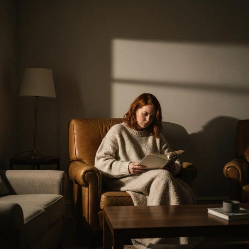 Couple discussing divorce attorney costs in a cozy living room